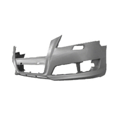 1000 | 2009-2013 AUDI A3 Front bumper cover w/o Sport Pkg; w/o Parking Aid; w/Headlamp Washer; prime | AU1000222|8P0807105FGRU