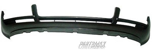 1095 | 2002-2005 AUDI A4 Front bumper valance 4dr sedan/4dr wagon; late design; spoiler; gray | AU1095103|8E0807110A7DL