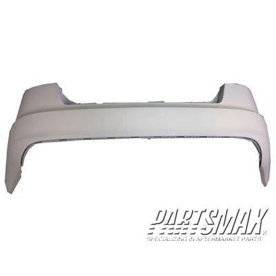 1100 | 2009-2011 AUDI A6 Rear bumper cover Sedan; w/o Parking Aid; prime | AU1100185|4F5807303DGRU