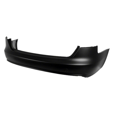 1100 | 2013-2016 AUDI A4 Rear bumper cover Sedan; w/o S-Line Pkg; w/o Parking Aid; prime | AU1100206|8K5807067GRU