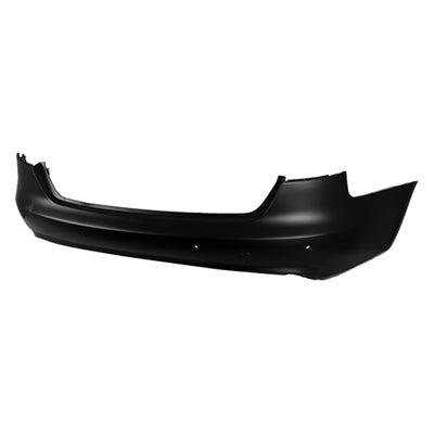 1100 | 2013-2016 AUDI A4 Rear bumper cover Sedan; w/o S-Line Pkg; w/Parking Aid; prime | AU1100207|8K5807067AGRU