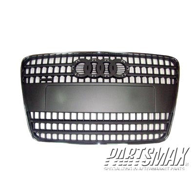 1200 | 2007-2009 AUDI Q7 Grille assy Gray; PTM | AU1200121|4L0853651A1QP