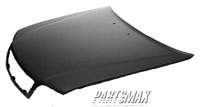 1230 | 1995-1997 AUDI A6 Hood panel assy all | AU1230107|4A0823029D