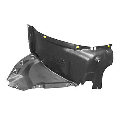 140 | 2017-2017 AUDI A4 RT Front fender inner panel w/o S-Line Pkg; Front; MAT:  PE/Vacuum Form; OEM:  PP/Injection | AU1249134|8W0853888A-PFM