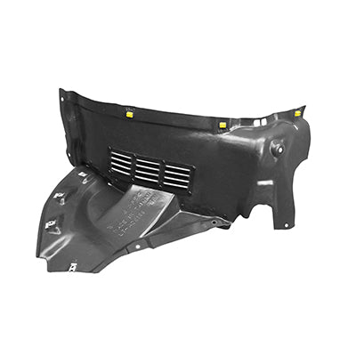 1249 | 2017-2018 AUDI A4 RT Front fender inner panel w/S-Line Pkg; Front; MAT:  PE/Vacuum Form; OEM:  PP+EPDM/Injection | AU1249135|8W0853888C-PFM