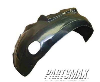 1250 | 2005-2011 AUDI A6 LT Front fender splash shield PE/Vacuum Form | AU1250107|4F0821133P-PFM