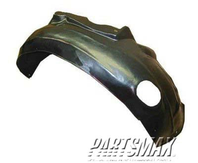 1251 | 2005-2011 AUDI A6 RT Front fender splash shield PE/Vacuum Form | AU1251107|4F0821134P-PFM