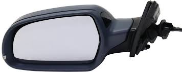 1700 | 2012-2016 AUDI A4 LT Mirror outside rear view w/o Anti-Glare; w/Lane Change Assist; PTM; see notes | AU1320140|8K1857409AH01C-PFM