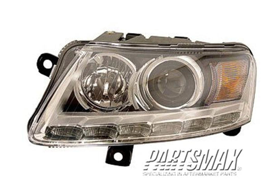 2502 | 2009-2011 AUDI A6 LT Headlamp assy composite Xenon; w/Auto Level Lamps; w/o Curve Lighting | AU2502156|4F0941029DG