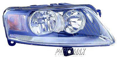 1160 | 2005-2010 AUDI A6 RT Headlamp assy composite 4dr sedan/wagon; w/halogen | AU2503131|4F0941004DN