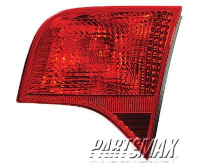 2801 | 2005-2008 AUDI S4 RT Taillamp assy 4dr sedan; on luggage lid | AU2801104|8E5945094A