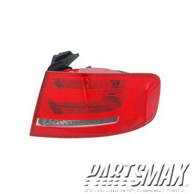2804 | 2010-2012 AUDI S4 LT Taillamp assy outer Sedan; Bulb Type | AU2804101|8K5945095E