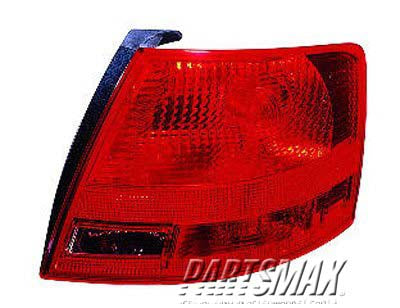 2805 | 2005-2008 AUDI S4 RT Taillamp assy outer Wagon; On Body | AU2805100|8E9945096F