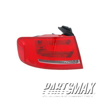 2805 | 2010-2012 AUDI S4 RT Taillamp assy outer Sedan; Bulb Type | AU2805101|8K5945096E