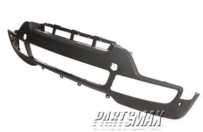 1000 | 2007-2010 BMW X5 Front bumper cover E70; w/o M Pkg; w/Park Distance Control; Matte Black; PTM | BM1000190|51117172402