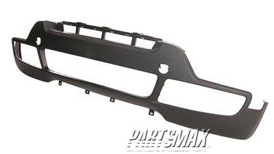 1000 | 2007-2010 BMW X5 Front bumper cover E70; w/o M Pkg; w/o Park Distance Control; Matte Black; PTM | BM1000191|51117172356