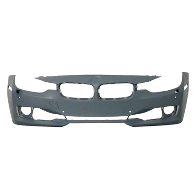 1000 | 2012-2015 BMW 335i Front bumper cover F30; w/H/Lamp Washer; w/PDC; w/o Park Assist; w/o Camera; prime | BM1000259|51117293018