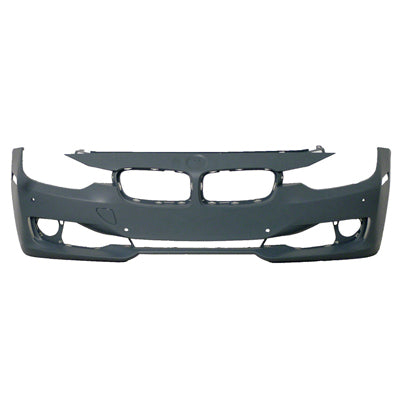1000 | 2012-2015 BMW 335i Front bumper cover F30; w/o H/Lamp Washer; w/PDC; w/o Park Assist; w/o Camera; prime | BM1000265|51117293012