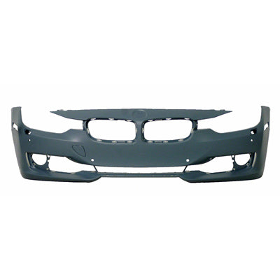 1000 | 2012-2015 BMW 328i Front bumper cover MODERN|LUXURY|SPORT; w/H/L Washer; w/PDC; w/Park Assist; w/o Camera; prime | BM1000268|51117293091