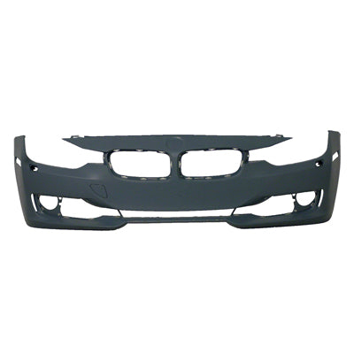 1000 | 2012-2015 BMW 335i Front bumper cover MODERN|LUXURY|SPORT; w/H/L Washer; w/o PDC; w/o Camera; prime | BM1000271|51117293093