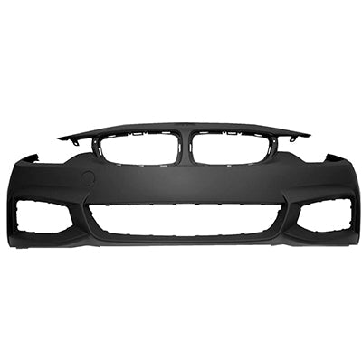 1000 | 2014-2016 BMW 428i Front bumper cover F32|F33; M SPORT; w/o H/L Washer; w/o PDC; prime | BM1000332|51118060882
