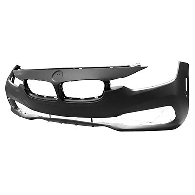 1000 | 2016-2018 BMW 328d Front bumper cover F30|F31; LUXURY; w/o H/L Wshr; w/o PDC; w/o Park Assist; w/o Camera; prime | BM1000427|51117445131