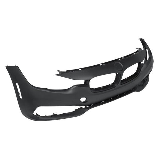 1000 | 2016-2017 BMW 320i Front bumper cover F30; LUXURY; w/o H/L Wshr; w/PDC; w/o Park Assist; w/o Camera; prime | BM1000444|51117445131-PFM