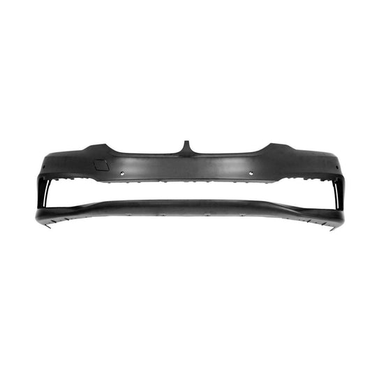 1000 | 2017-2020 BMW 530i Front bumper cover G30; Sedan; w/o M Pkg; w/PDC; w/Park Assist; prime | BM1000469|51117427445