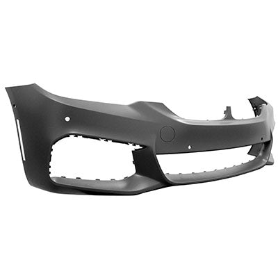 1000 | 2017-2020 BMW 530i Front bumper cover G30; Sedan; w/M Pkg; prime | BM1000470|51118069076