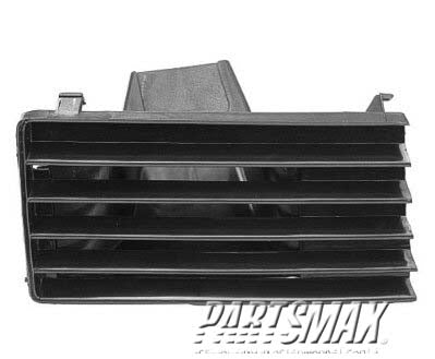1036 | 1988-1994 BMW 750iL Front bumper grille outer; left side | BM1036101|51111974441