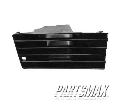1036 | 1988-1994 BMW 750iL Front bumper grille outer; right side | BM1036102|51111974442