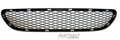 1036 | 2009-2010 BMW 328i Front bumper grille E90; 3.0L Gas Eng/Diesel Eng; Sedan; w/o Adaptive Cruise Control | BM1036126|51117198906
