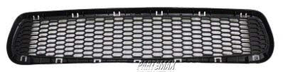 500 | 2008-2011 BMW M3 Front bumper grille E90|E92|E93; 4.0L; Matte Black | BM1036130|51117900764