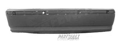 1100 | 2002-2005 BMW 325i Rear bumper cover 4dr sedan; w/o Sport package; prime | BM1100134|51127030591