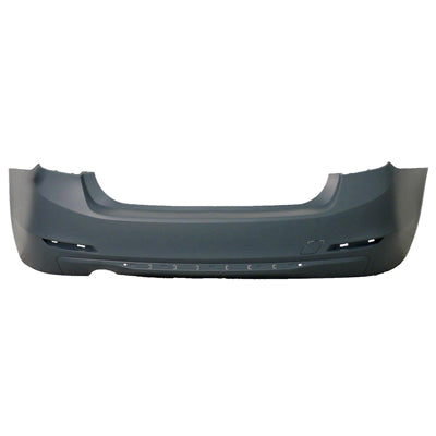 2430 | 2012-2015 BMW 320i Rear bumper cover F30; Sedan; MODERN|LUXURY|SPORT; w/o Park Distance Control; prime | BM1100239|51127312730