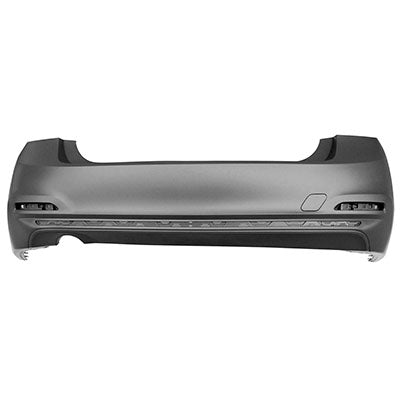 1100 | 2016-2018 BMW 328d Rear bumper cover F30; MODERN|LUXURY|SPORT; Sedan; w/o PDC; w/o Park Assistent; prime | BM1100347|51127384599