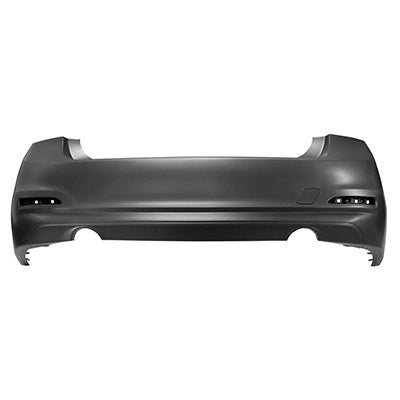 2430 | 2016-2018 BMW 340i Rear bumper cover F30; STANDARD; Sedan; w/o PDC; w/o Park Assistent; prime | BM1100348|51127384605