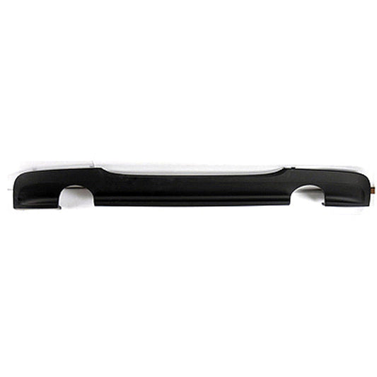 1195 | 2007-2011 BMW 335i Rear bumper valance panel E90; 3.0L; Sedan; w/M Pkg; Matte Black | BM1195104|51127892269