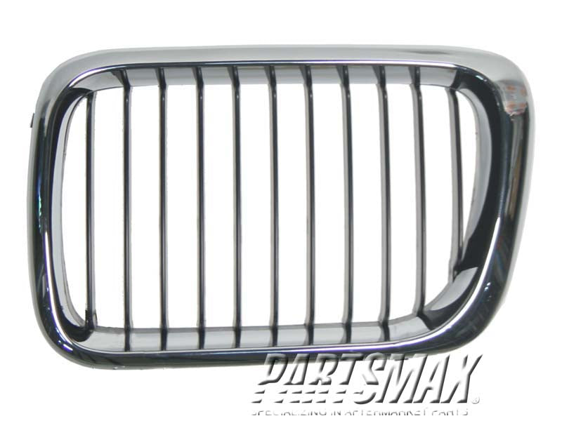 1200 | 1997-1999 BMW 318i Grille assy bright & black; left | BM1200122|51138195151