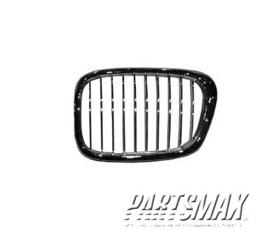 1200 | 2004-2005 BMW 530i Grille assy left side; all chrome | BM1200142|BM1200142