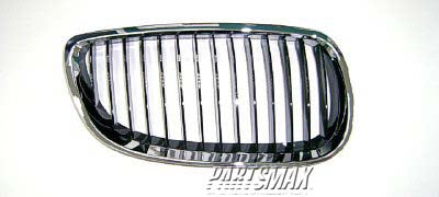 860 | 2007-2010 BMW M3 Grille assy E92; Coupe; RH; w/Chrome Frame | BM1200187|51137157276