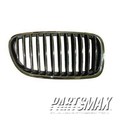 1200 | 2011-2013 BMW 535i Grille assy F10; Sedan; RH; w/o Night Vision | BM1200195|51137203650