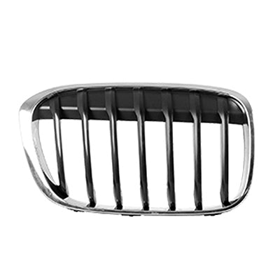 860 | 2016-2019 BMW X1 Grille assy F48; BASE; w/o M Pkg; Chrome; RH | BM1200289|51137354824