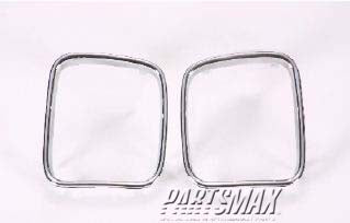 1210 | 1989-1993 BMW 535i Grille molding left grille frame trim | BM1210102|51131973897