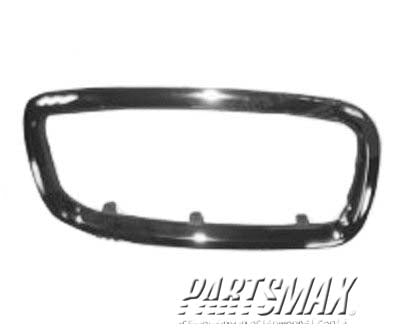 1213 | 2002-2005 BMW 745i RT Grille molding E65|E66; grille trim | BM1213101|51138223220