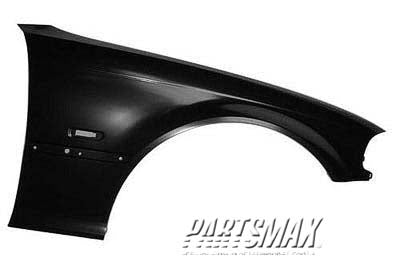 1241 | 2001-2002 BMW 325Ci RT Front fender assy 2dr coupe/convert | BM1241125|41358241440