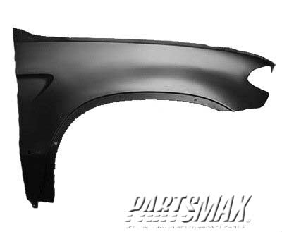 1241 | 2004-2006 BMW X5 RT Front fender assy w/Side Lamp Hole | BM1241143|41357121008