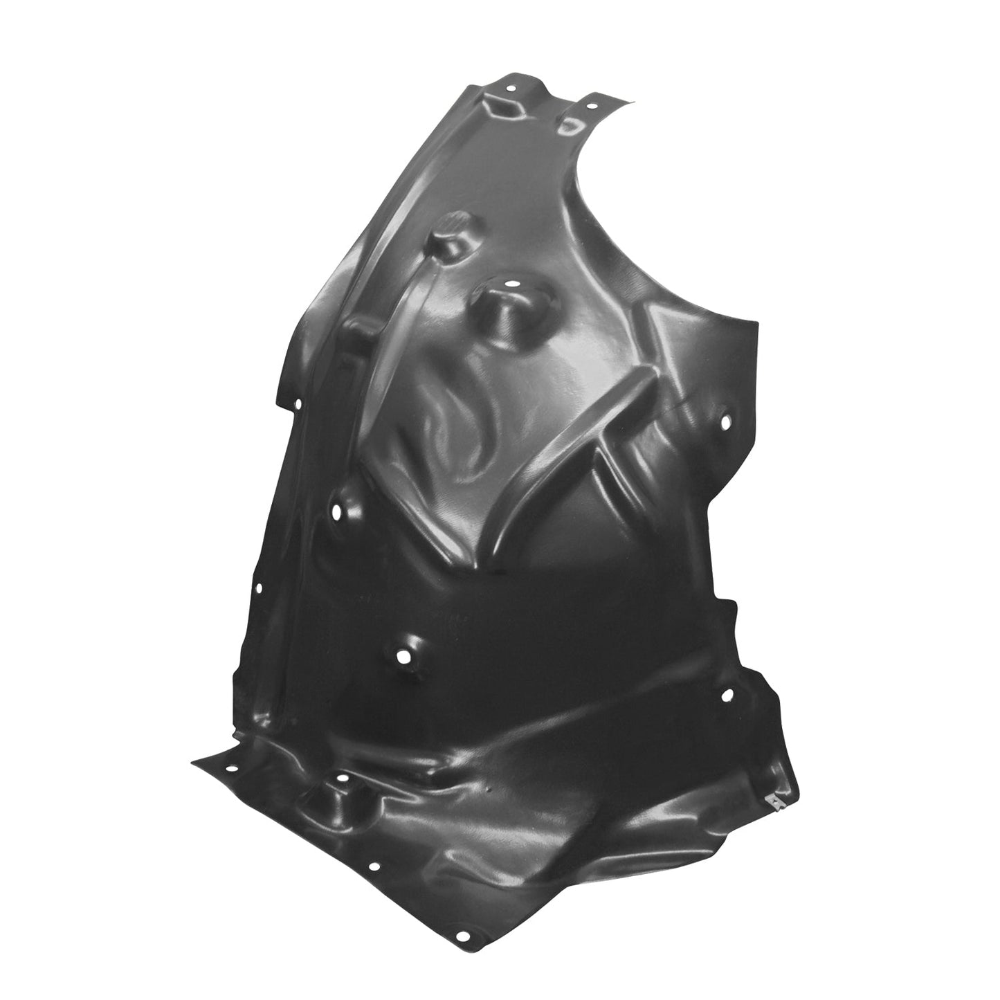 1248 | 2016-2016 BMW 328i GT xDrive LT Front fender inner panel F34; M/T; MAT:  PE/Vacuum Form; OEM:  PET/Thermo Form; Rear | BM1248156|51717356825-PFM