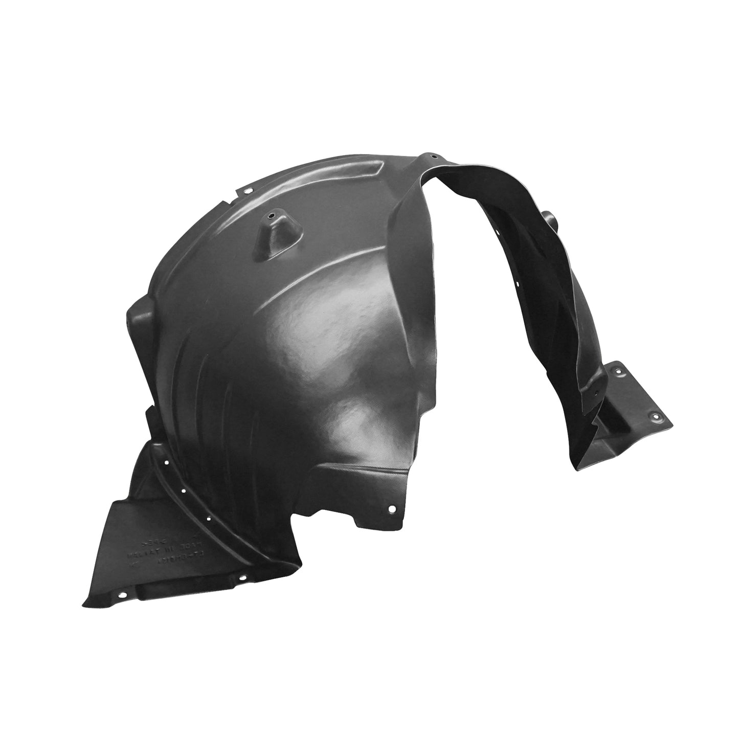 140 | 2007-2010 BMW X3 RT Front fender inner panel E83; MAT:  PE/Vacuum Form; OEM:  PP/Injection | BM1249146|51713420432-PFM