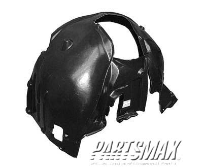 1251 | 2006-2007 BMW 530xi LT Front fender inner panel E60; Sedan; MAT: PE; OEM: PP+PET | BM1251111|51717033749-PFM